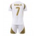 Al-Nassr Cristiano Ronaldo #7 Tredjedraktsett Barn 2024-25 Kortermet (+ Korte bukser)